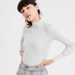 AE MOCK NECK BODYCON SWEATER